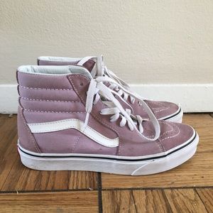 Vans Pink Hi Tops
